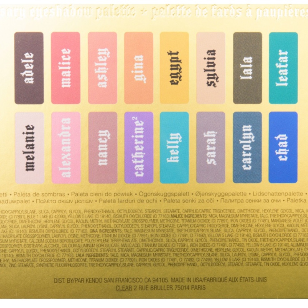 💋HP💋🥰 Kat Von D 10th anniversary palette. - Picture 6 of 8